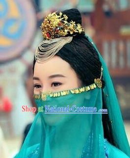 Chinese Traditional Wedding Ceremony Hair Accessories Hair Jewelry