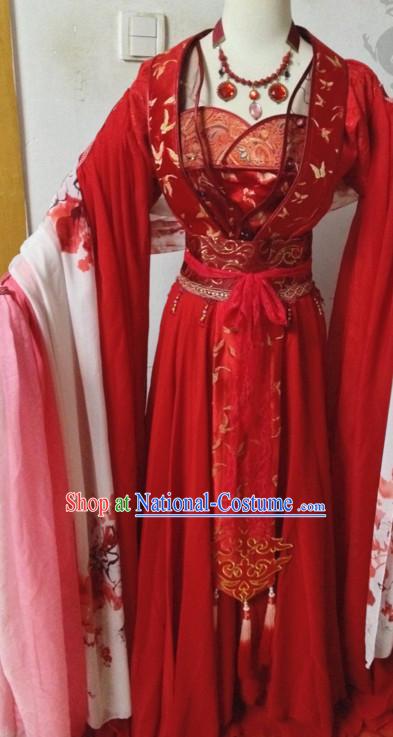 Chinese Traditional Bridal Clothes for Women China Women Dress Customized Ladies Dresses Cheongsams Qipao Hanfu Complete Set