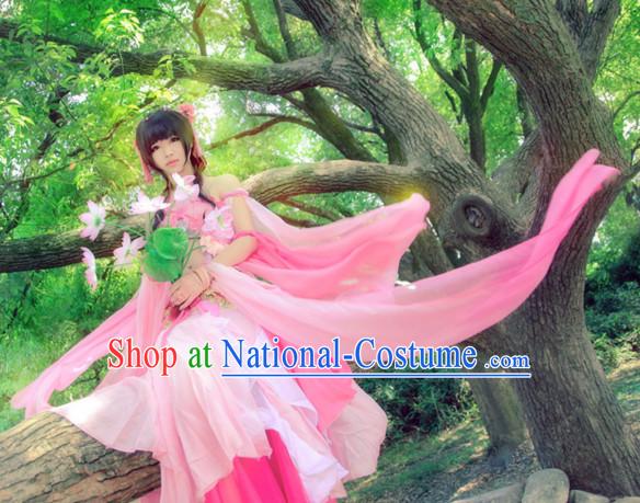 Chinese Traditional Fairy Clothes for Women China Women Dress Customized Ladies Dresses Cheongsams Qipao Hanfu Complete Set