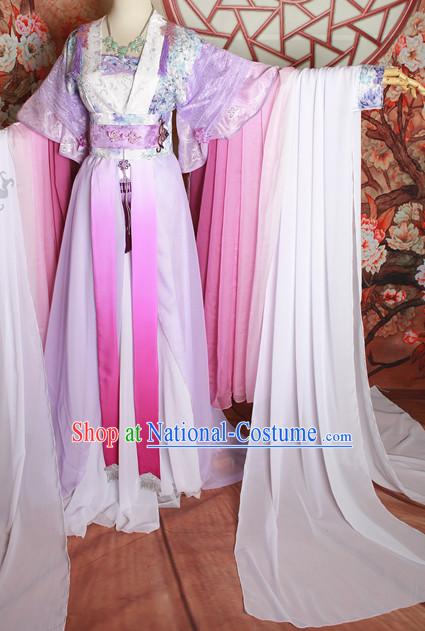 Chinese Traditional Fairy Clothes for Women China Women Dress Customized Ladies Dresses Cheongsams Qipao Hanfu Complete Set