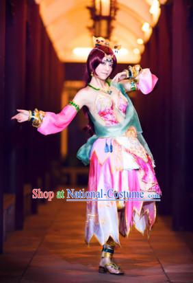 China Cosplay Fairy Costumes Halloween Costume