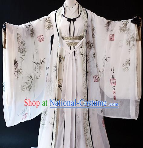 Ancient Chinese Stage Palace Dress National Costume Halloween Costumes Hanfu Chinese Dresses Chinese Clothing