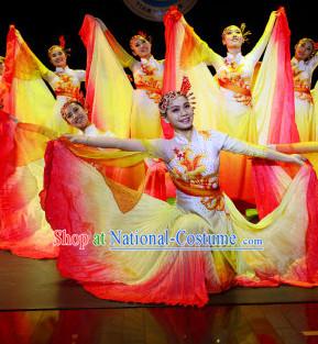 Chinese Traditional Stage Costumes Theater Costumes Professional Theater Costume for Women