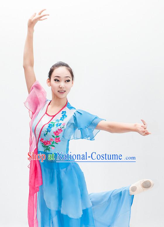 Water Sleeve Stage Costumes Theater Costumes Professional Theater Costume for Women