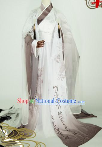 Top Chinese Ancient Male Guzhuang Hanfu Women s Clothing _ Apparel Chinese Traditional Dress Theater and Reenactment Costumes Complete Set