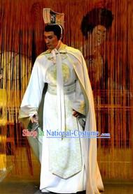 China Ancient Tang Dynasty Emperor Opera Costume Drama Stage Costumes Complete Set