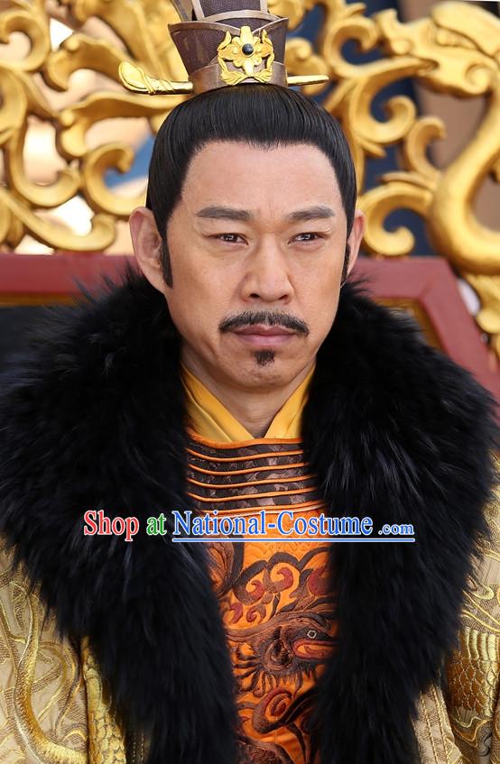 Chinese Ancient Tang Dynasty Emperor Coronet Imperial Crown for Men