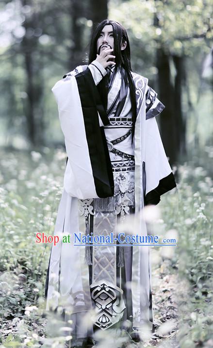 Chinese Emperor Hanfu Robe Prince Clothing Handmade Bjd Dress Opera Costume Drama Costumes Complete Set