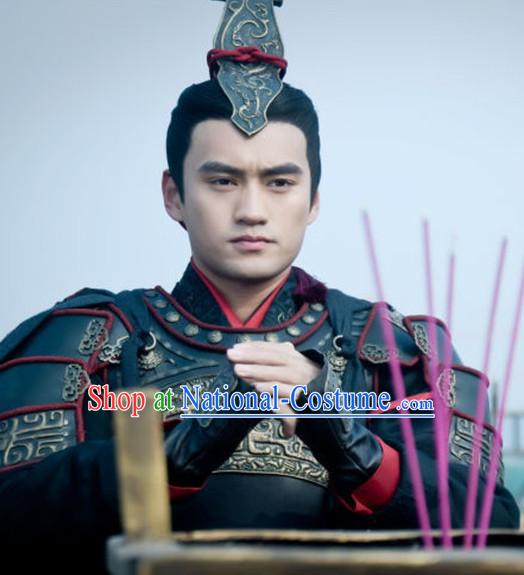 Chinese Ancient Black Wigs for Men