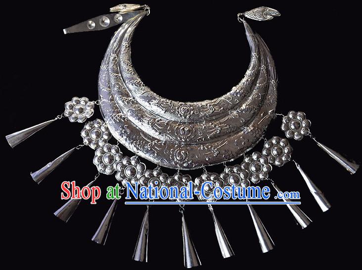 Chinese Miao Silver Necklace