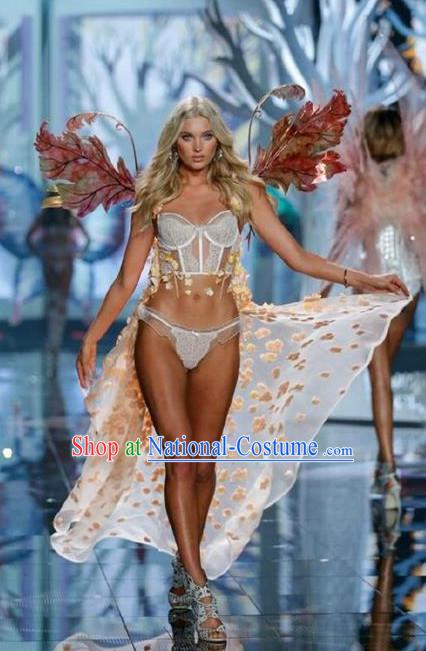 Model Feather Butterfly Dance Costumes Popular Ostrich Feathers Fancy Costume Stage Drama Costumes Angel Wings Parade Costume Complete Set