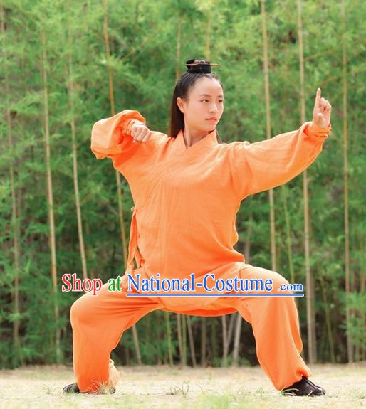 Top Kung Fu Costume Martial Arts Kung Fu Training Uniform Gongfu Shaolin Wushu Clothing for Women