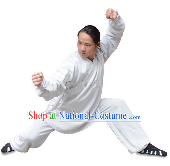 Top Kung Fu Costume Martial Arts Kung Fu Training Uniform Gongfu Shaolin Wushu Clothing for Men Women Adults Children