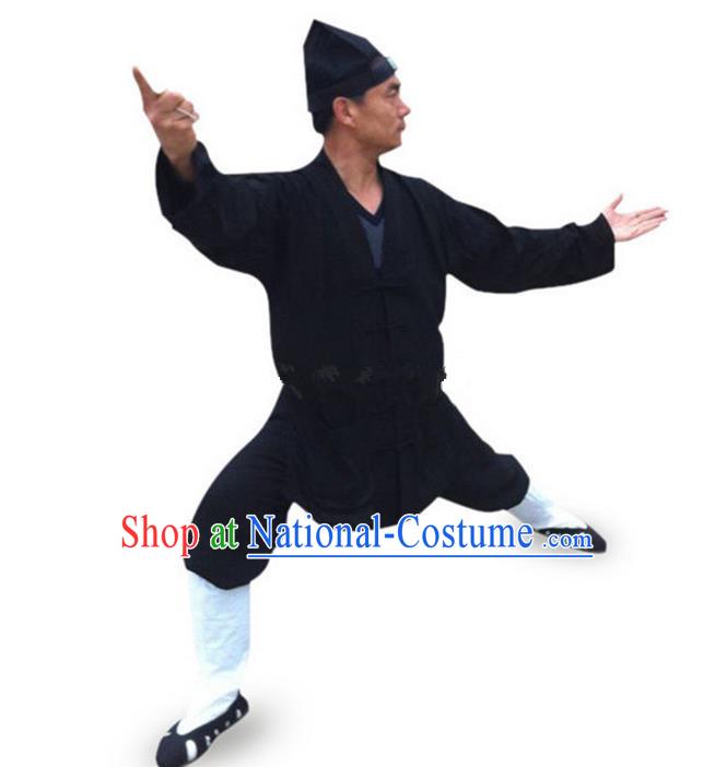 Top Kung Fu Costume Martial Arts Kung Fu Training Uniform Gongfu Shaolin Wushu Clothing for Men Women Adults Children