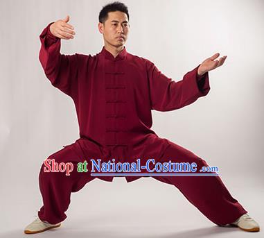 Traditional Chinese Top Silk Kung Fu Costume Martial Arts Kung Fu Training Uniform Tang Suit Gongfu Shaolin Wushu Clothing Tai Chi Taiji Teacher Mulberry Silk Suits Uniforms for Men