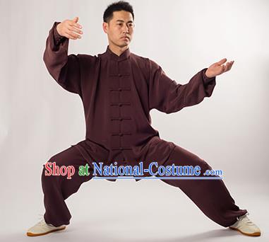 Traditional Chinese Top Silk Kung Fu Costume Martial Arts Kung Fu Training Uniform Tang Suit Gongfu Shaolin Wushu Clothing Tai Chi Taiji Teacher Mulberry Silk Suits Uniforms for Men