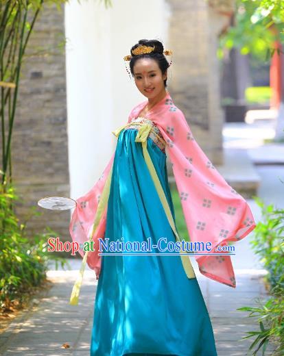 Ancient Chinese Costume Chinese Style Wedding Dress Tang Dynasty hanfu princess Clothing