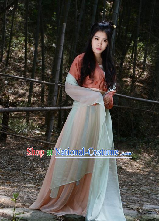 Ancient Chinese Costume Chinese Style Wedding Dress Tang Dynasty hanfu princess Clothing