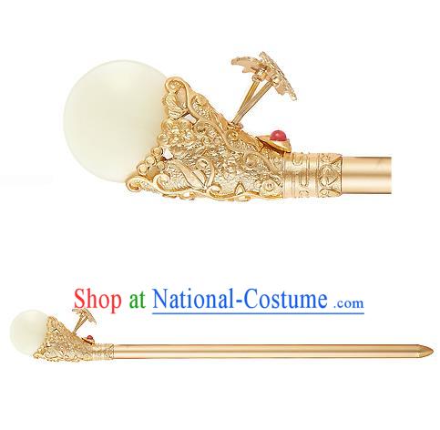 Traditional Korean National Wedding Hair Accessories Bride Palace Hairpins, Korean Hanbok Fashion Hair Stick Headwear for Women