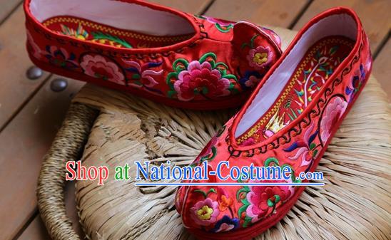 Chinese Ancient Peking Opera Embroidered Shoes Traditional Chinese Beijing Opera Props princess shoes