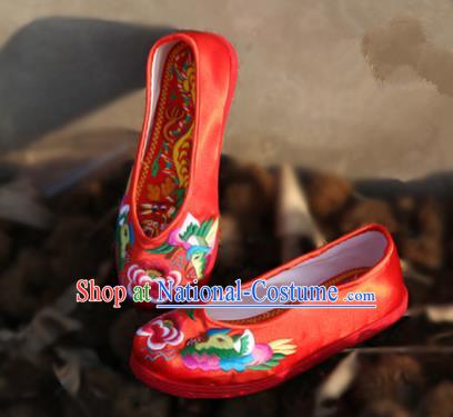 Chinese Ancient Peking Opera Embroidered Shoes Traditional Chinese Beijing Opera Props princess shoes