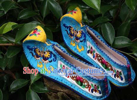 Chinese Ancient Peking Opera Embroidered Shoes Traditional Chinese Beijing Opera Props princess shoes