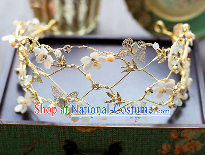 Chinese Hair Jewelry Accessories Xiuhe Suit Hairpins Headwear Headdress Hair Crown for Women