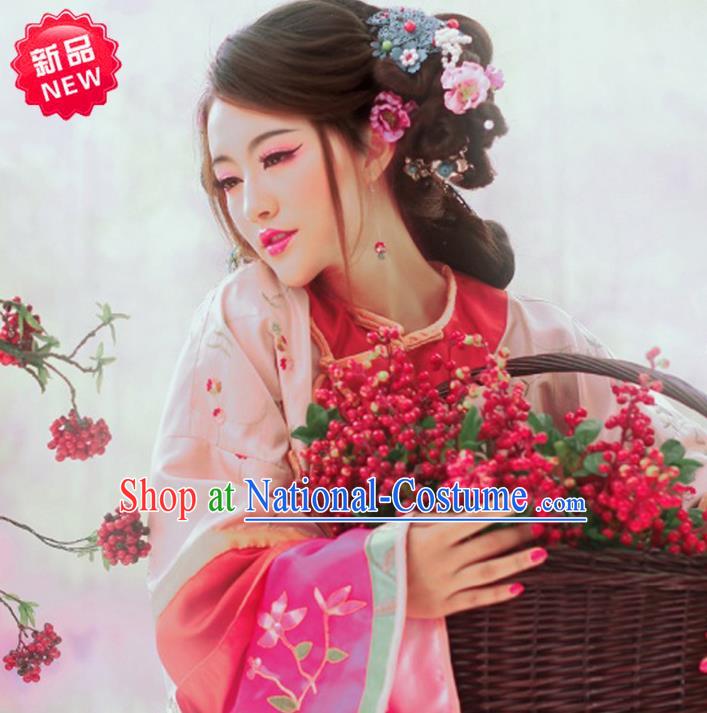 Ancient Chinese Costume Chinese Style Wedding Dress Tang Dynasty Clothing