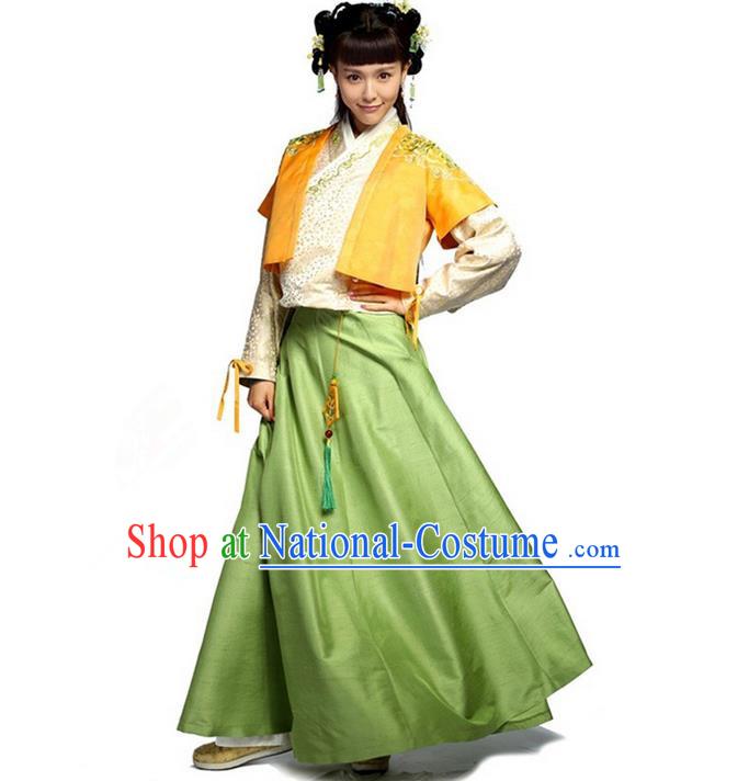 Traditional Ancient Chinese Imperial Empress Costume, Chinese Ming Dynasty Princess Dress, Cosplay Chinese Peri Concubine Hanfu Clothing for Women