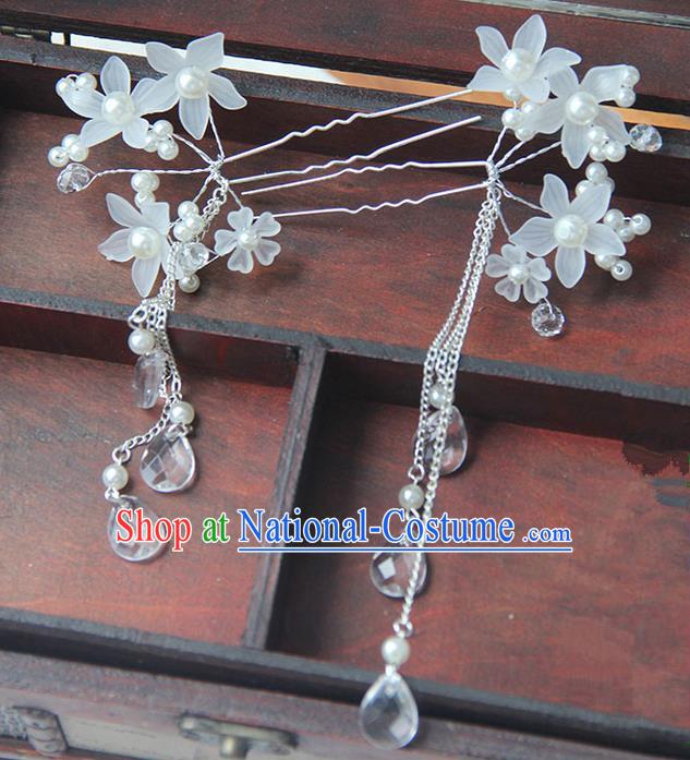 Chinese Ancient Style Hair Jewelry Accessories Hairpins Headwear Headdress Hair Fascinators for Women