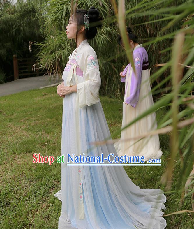 Ancient Chinese Costume Chinese Style Wedding Dress Tang Dynasty Clothing