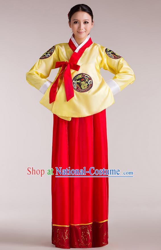 Traditional Ancient Chinese Koreans Imperial Emperess Costume, Chinese Koreans Nationality Peri Imperial Princess Clothing for Women