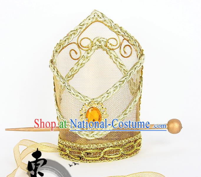 Chinese Wedding Jewelry Accessories, Traditional Emperor Headwear, Emperor Royal Crown, Ancient Chinese Emperor Coronet for Men