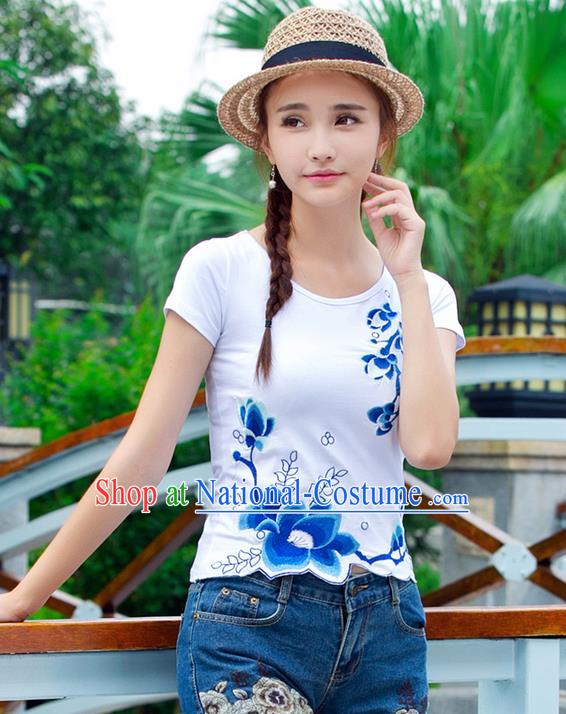 Traditional Ancient Chinese Young Women Cheongsam Dress Republic of China Tangsuit Stand Collar Blouse Dress Tang Suit Clothing for Women