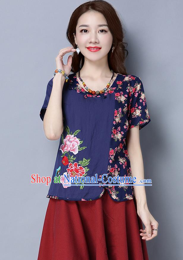 Traditional Ancient Chinese Young Women Cheongsam Dress Republic of China Tangsuit Stand Collar Blouse Dress Tang Suit Clothing for Women