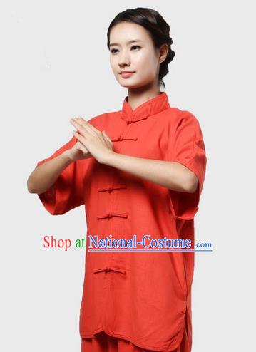 Top Kung Fu Costume Martial Arts Kung Fu Training Uniform Gongfu Shaolin Wushu Clothing for Men Women Adults Children