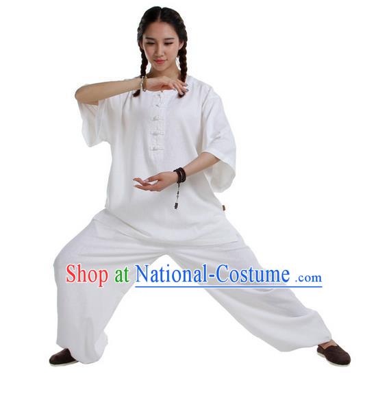 Top Kung Fu Costume Martial Arts Kung Fu Training Uniform Gongfu Shaolin Wushu Clothing for Men Women Adults Children