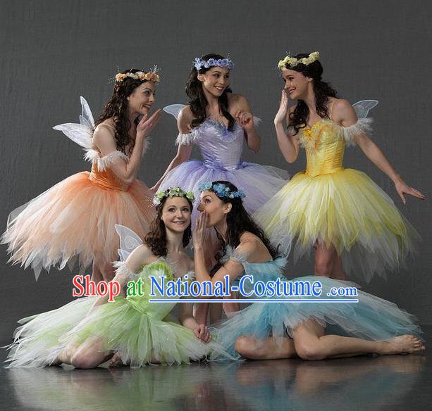 Chinese Classic Stage Performance Ballet Costumes, Opening Dance Baller Dance Dress, Classic Dance Clothing for Women
