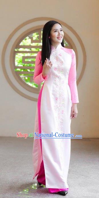 Vietnamese Trational Dress Vietnam Ao Dai Qipao Clothing