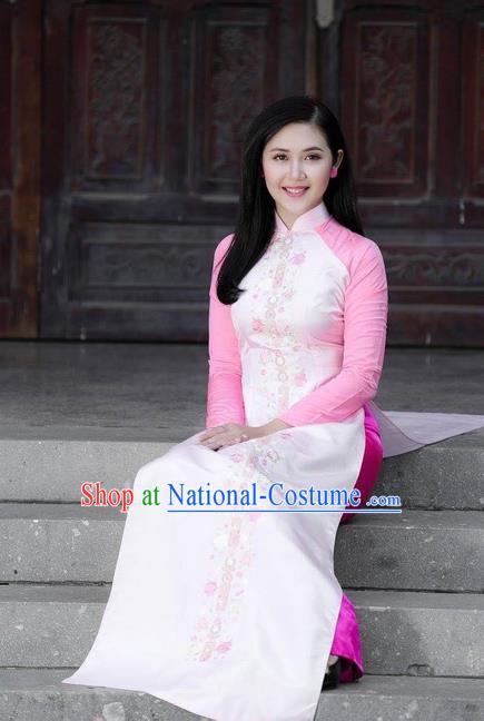 Vietnamese Trational Dress Vietnam Ao Dai Qipao Clothing