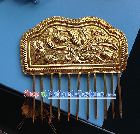 Traditional Handmade Chinese Ancient Classical Hair Accessories Barrettes Hairpins, Hair Sticks Jewellery, Bride Hair Combs for Women