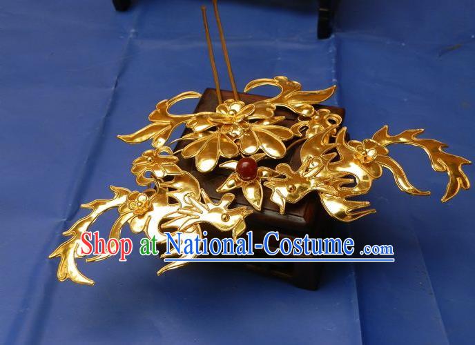 Chinese Ancient Style Hair Jewelry Accessories Hairpins Headwear Headdress Hair Fascinators for Women