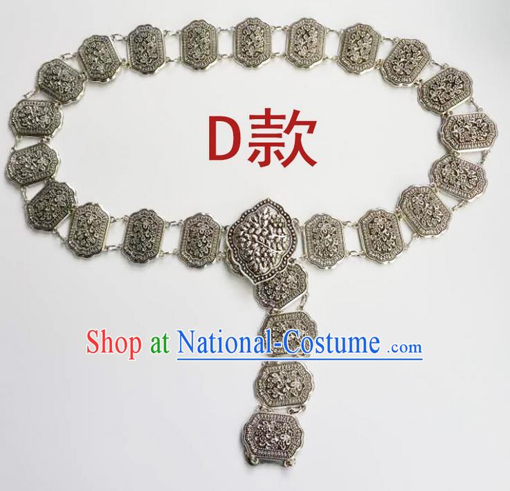 Traditional Thailand Ancient Handmade Waist Accessories, Traditional Thai China Dai Nationality Belts Pendant for Women