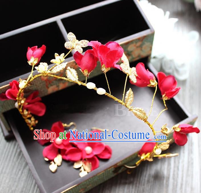 Chinese Ancient Style Hair Jewelry Accessories Hairpins Headwear Headdress Hair Fascinators for Women