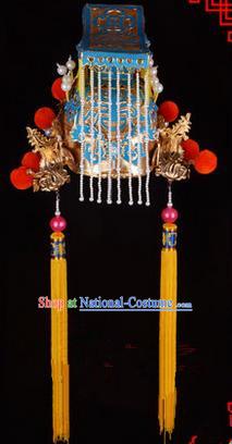 Chinese Ancient Peking Opera Hair Accessories Traditional Chinese Beijing Opera Props Head Ornaments Headwear