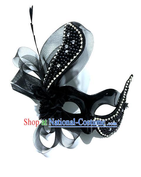 Top Performance Catwalks Headwear Halloween Cosplay Hair Accessories Mask