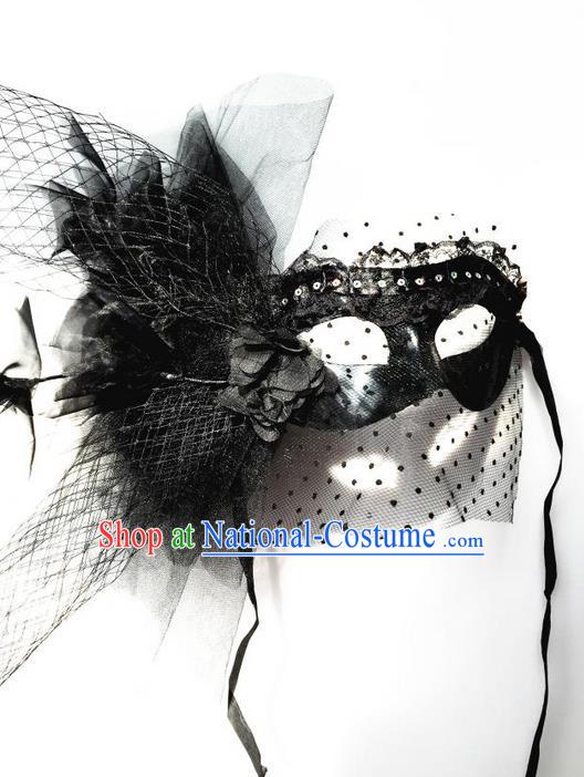 Top Performance Catwalks Headwear Halloween Cosplay Hair Accessories Mask