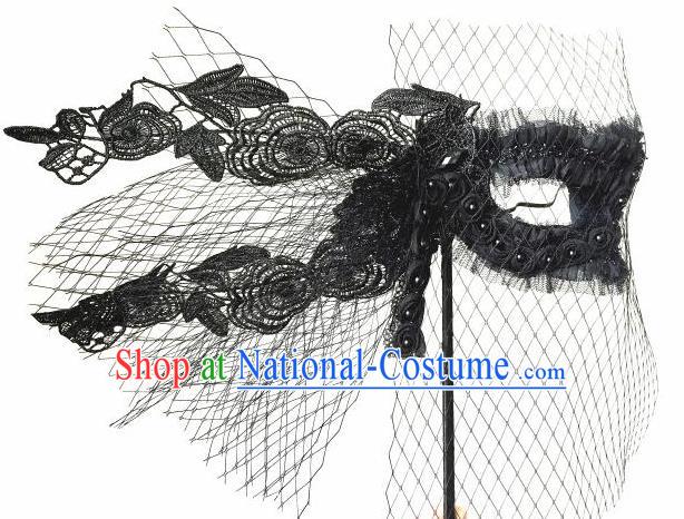 Top Performance Catwalks Headwear Halloween Cosplay Hair Accessories Mask