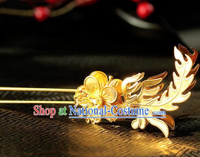 Chinese Ancient Style Hair Jewelry Accessories Wedding Hair Stick Step Shake, Hanfu Xiuhe Suits Bride Handmade Hairpins for Women