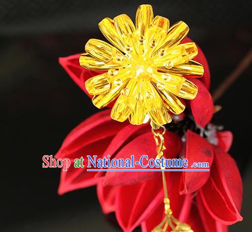 Chinese Ancient Style Hair Jewelry Accessories Hairpins xiuhe Suit Headwear Headdress Hair Fascinators for Women